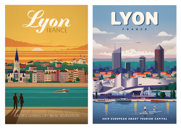 Affiches Alex Asfour 2016 et 2019